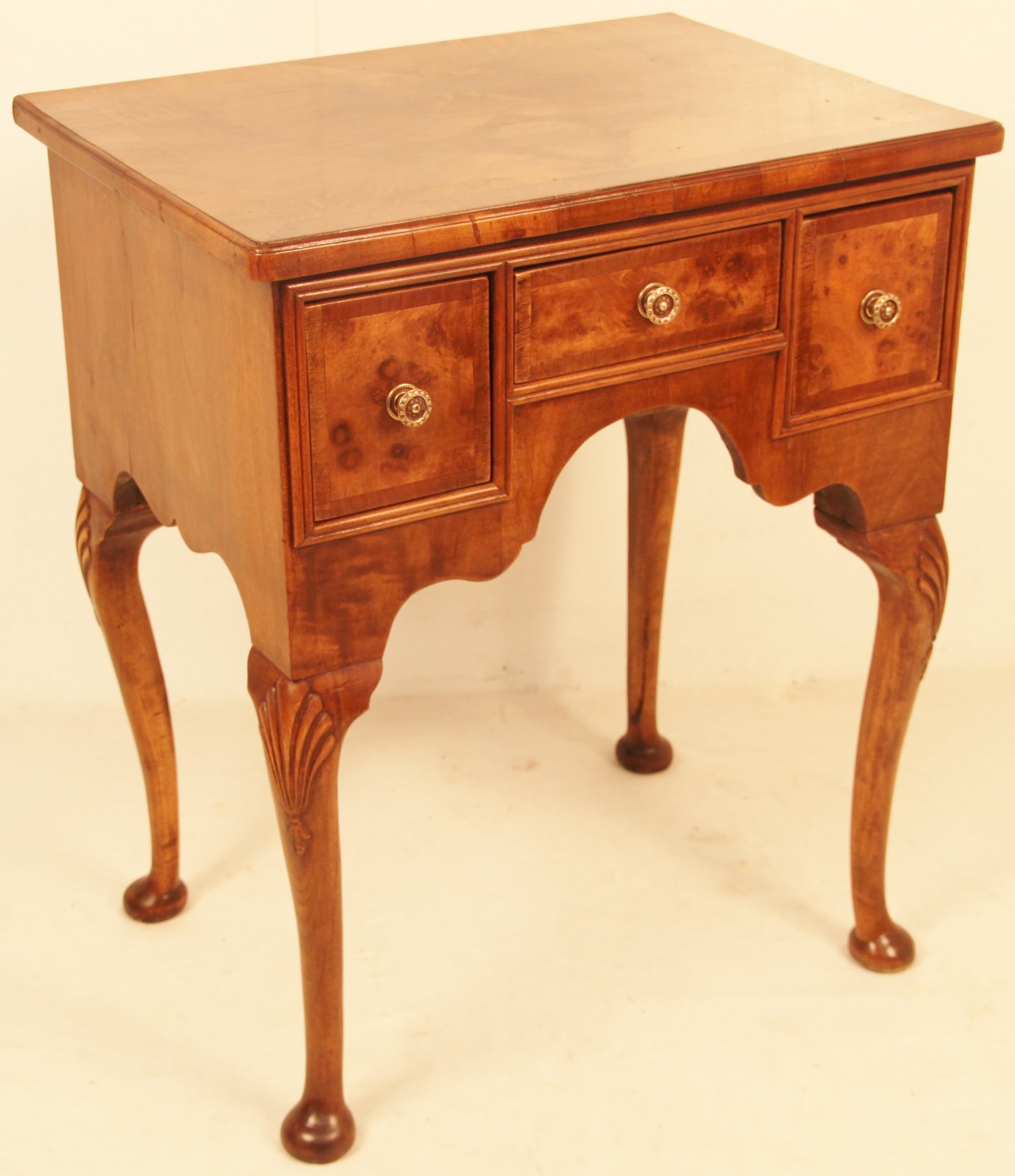 Burr Walnut Lamp Table c.1850 (1 of 1)