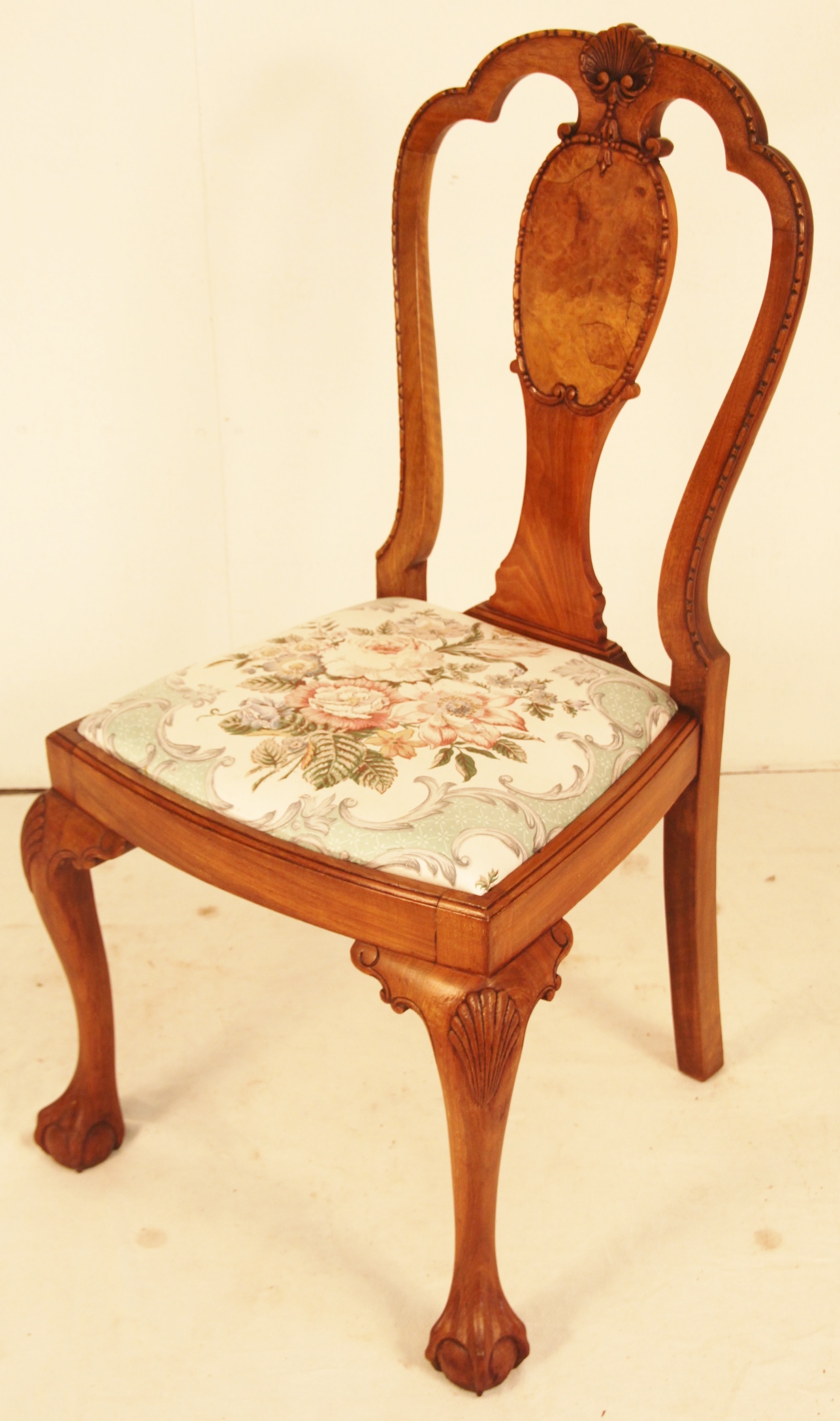 Queen Anne Style Chair c.1900 (1 of 1) Queen Anne Style Chair c.1900 (1 of 1)