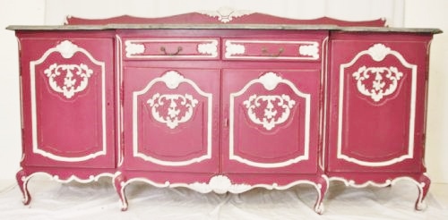 Shabby Chic Painted French Sideboard (1 of 1)