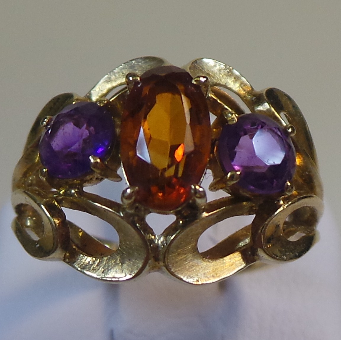 Fire Dance Fire Opal and Amethyst Ring (1 of 5) Fire Dance Fire Opal and Amethyst Ring (1 of 5)