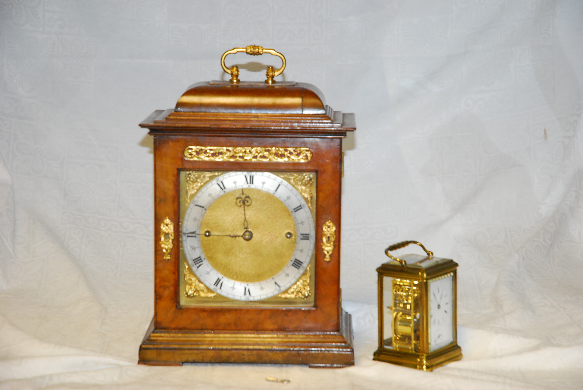 Twin Fusee Verge Walnut 18th Century Bracket Clock (1 of 1) Twin Fusee Verge Walnut 18th Century Bracket Clock (1 of 1)