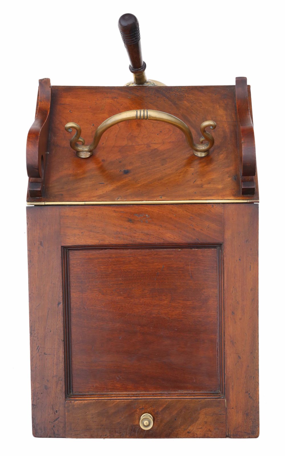 Victorian Mahogany Coal Scuttle Box (1 of 7)