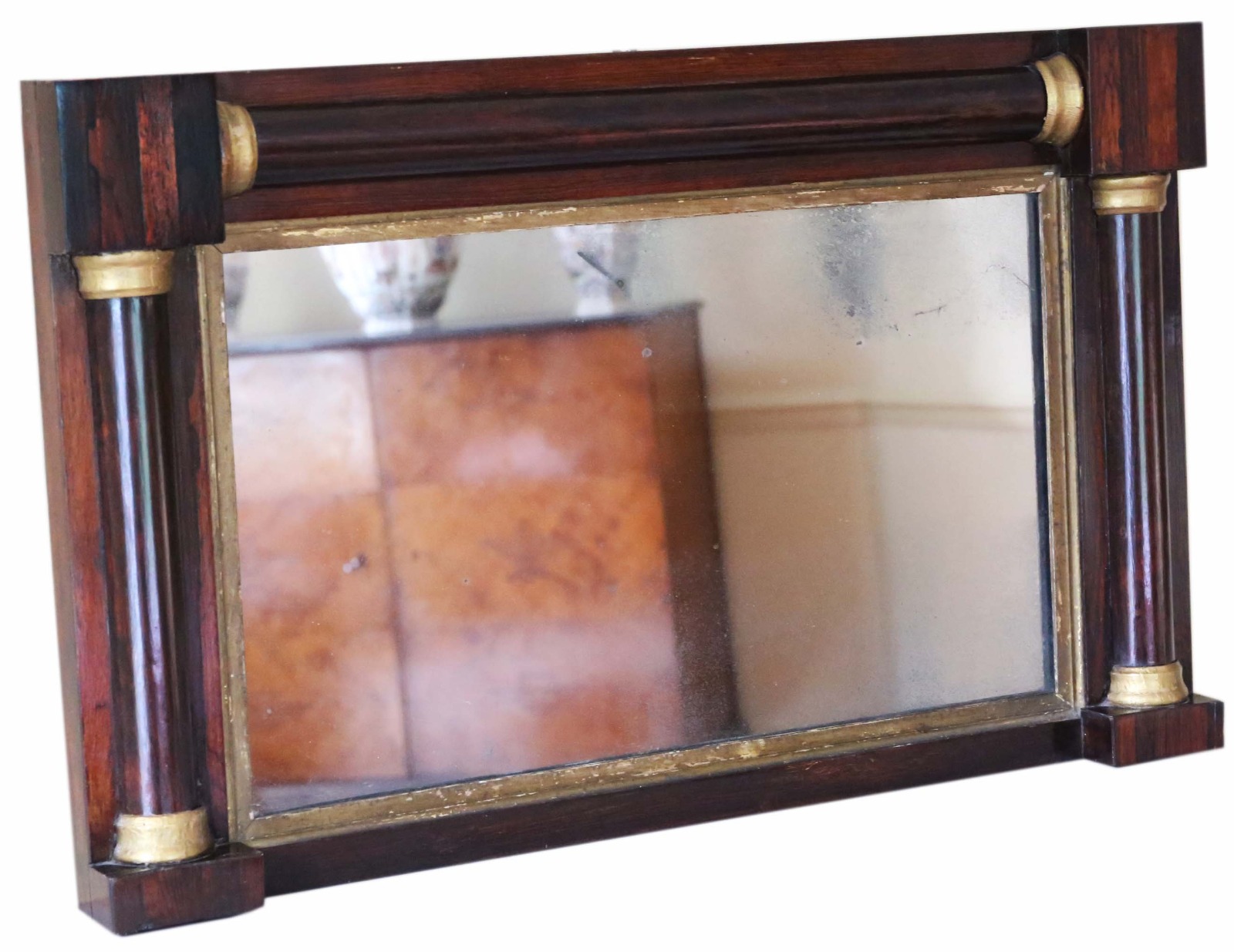 Antique Quality Mahogany & Gilt Overmantle or Wall Mirror c.1825 (1 of 4) Antique Quality Mahogany & Gilt Overmantle or Wall Mirror c.1825 (1 of 4)