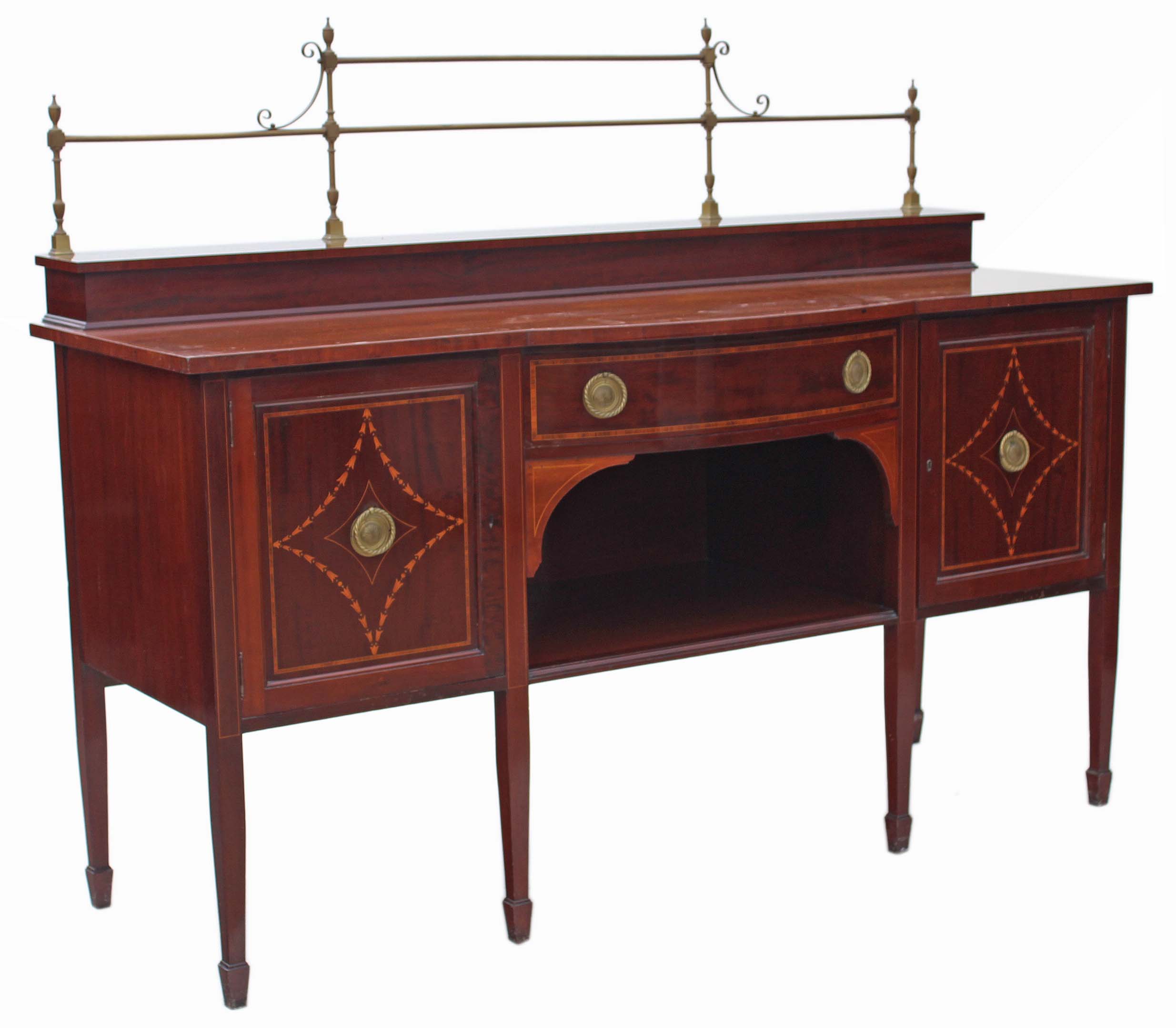 Antique quality Edwardian Sheraton Inlaid Mahogany Chiffonier Sideboard (1 of 1) Antique quality Edwardian Sheraton Inlaid Mahogany Chiffonier Sideboard (1 of 1)