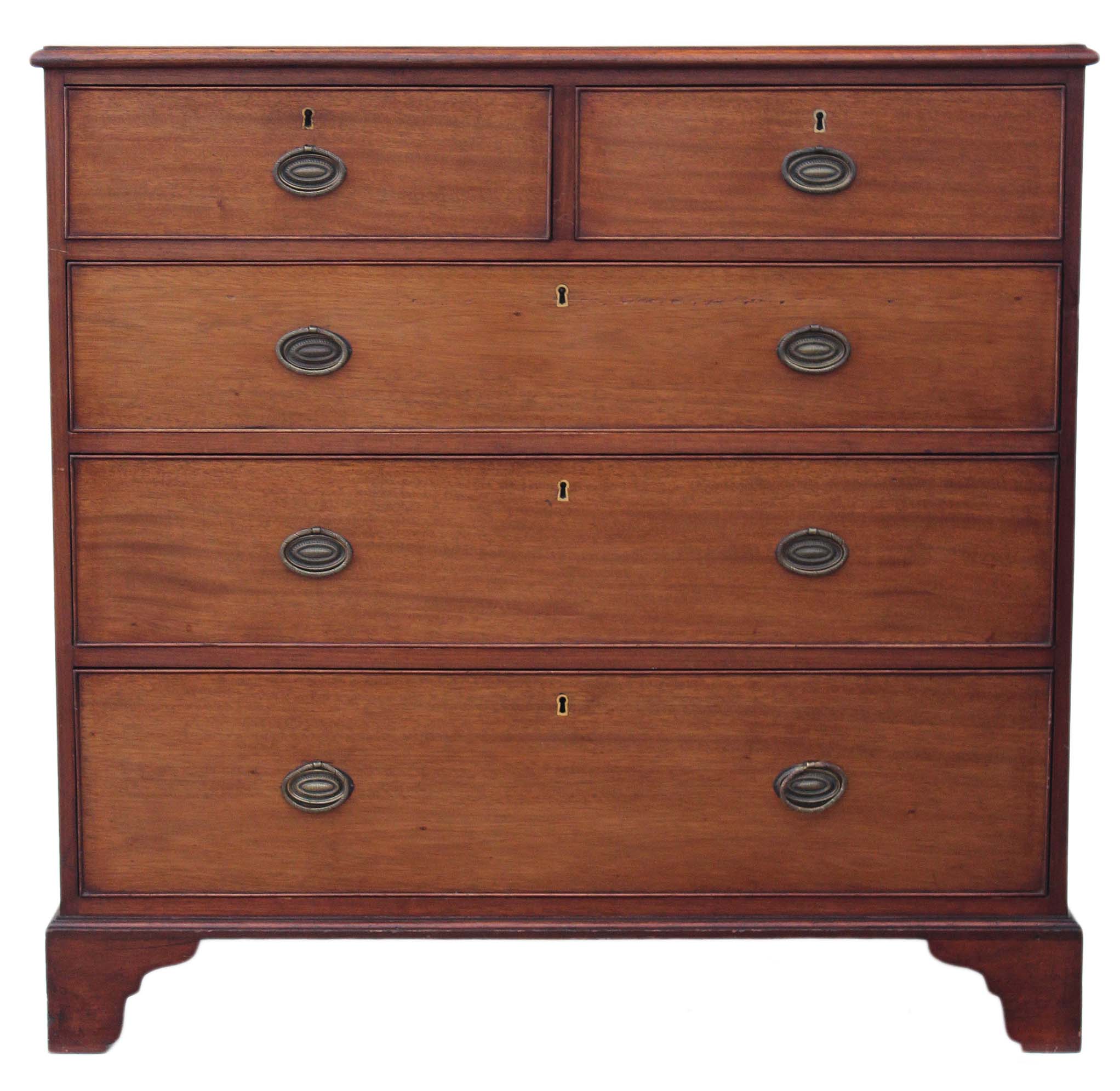 Antique large Georgian C1800 mahogany chest of drawers (1 of 1) Antique large Georgian C1800 mahogany chest of drawers (1 of 1)
