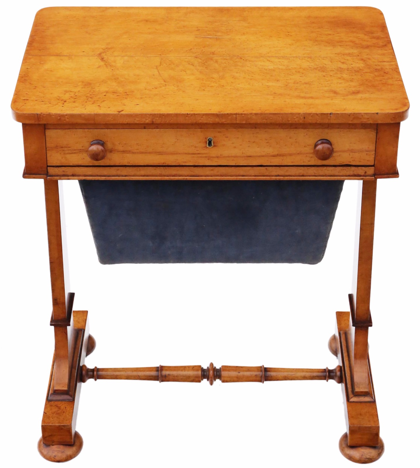 William IV Birdseye Maple Work / Sewing Box or Table C.1835 (1 of 9)
