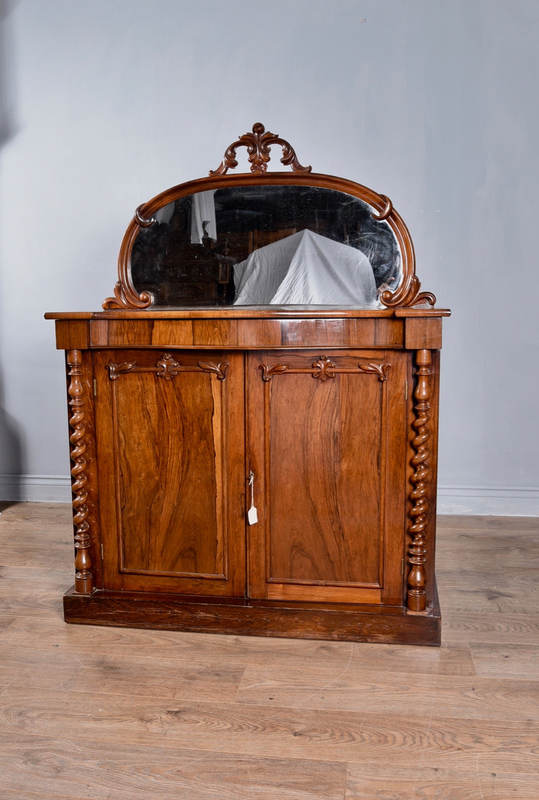 Antique Victorian Rosewood Chiffonier Side Cabinet (1 of 1)