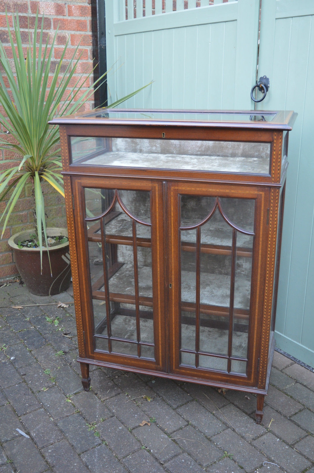 Antique Edwardian Bijouterie Display Cabinet / Shop Cabinet (1 of 1) Antique Edwardian Bijouterie Display Cabinet / Shop Cabinet (1 of 1)