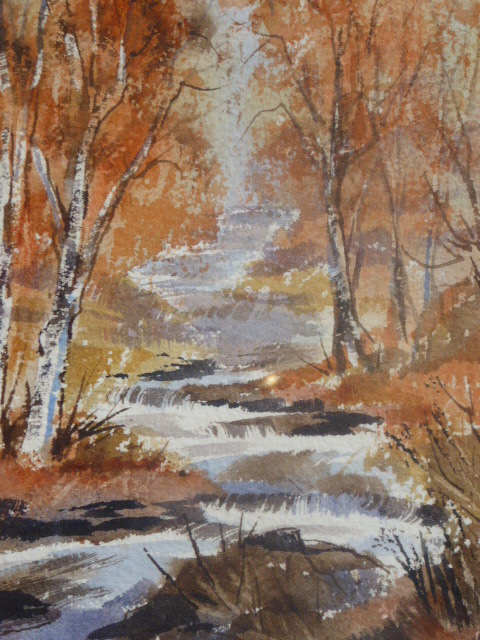 Autumn Tints River Lynher Exb Artist Renee Nash (1 of 11)