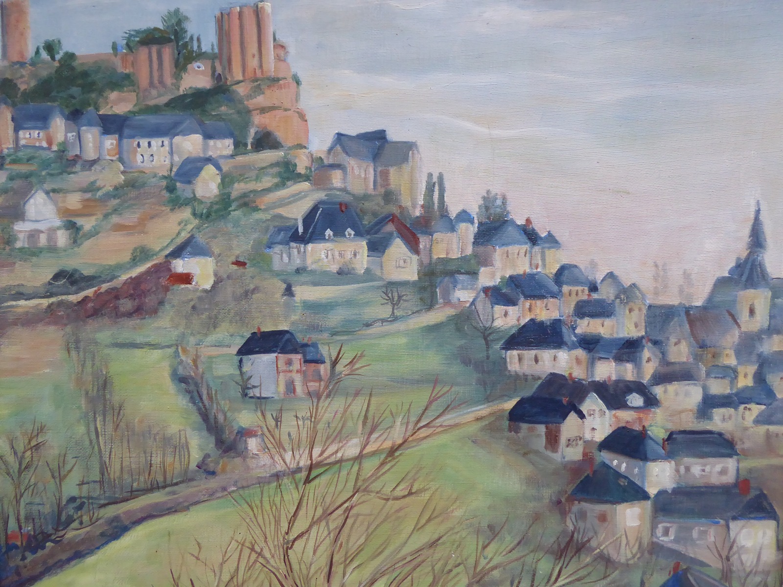 Oil on Canvas of Turenne by Artist Luce Tereygeol (1 of 13)