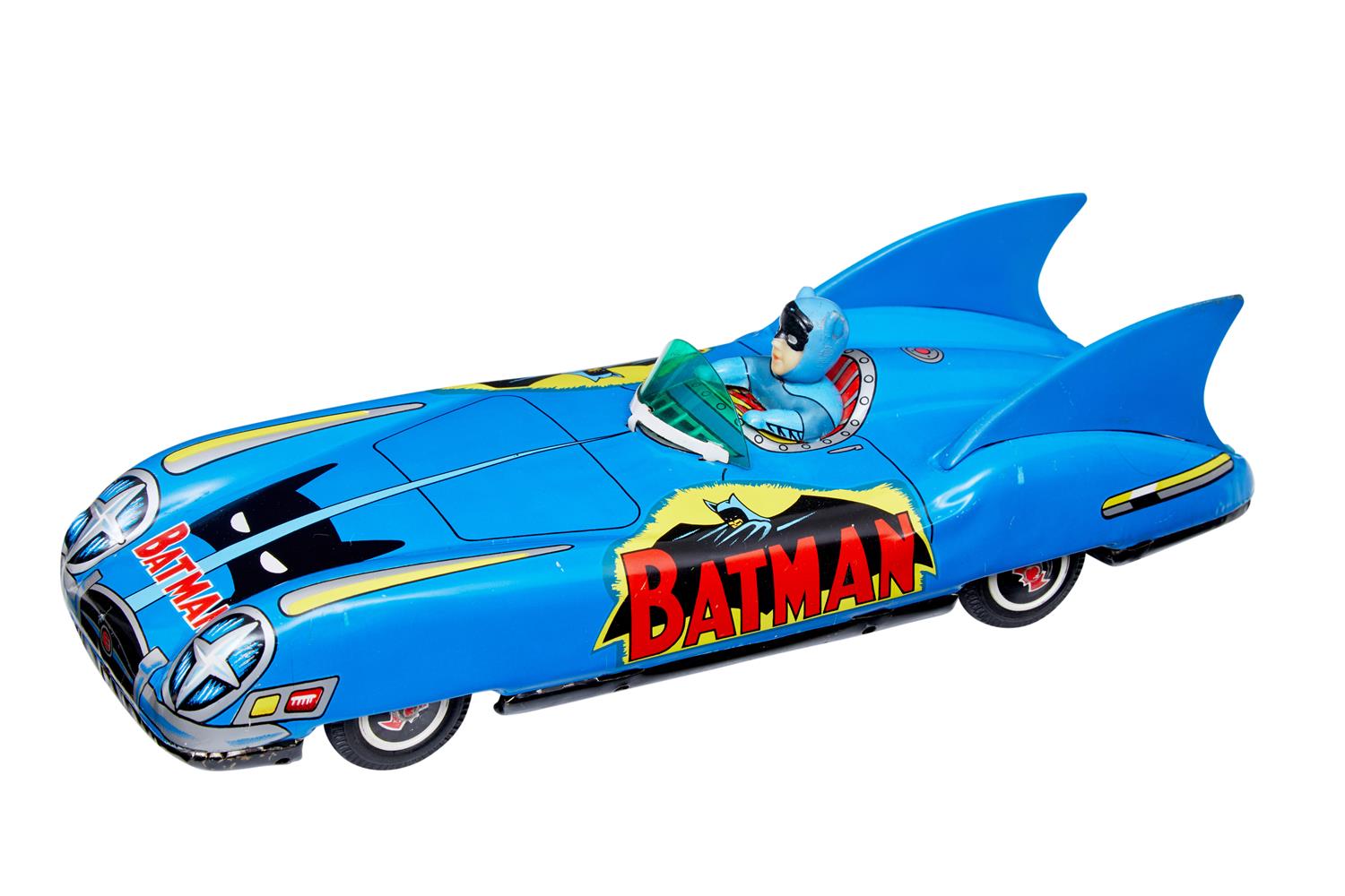 1960s Japanese Friction Batmobile by Asc Aoshin (1 of 7) 1960s Japanese Friction Batmobile by Asc Aoshin (1 of 7)