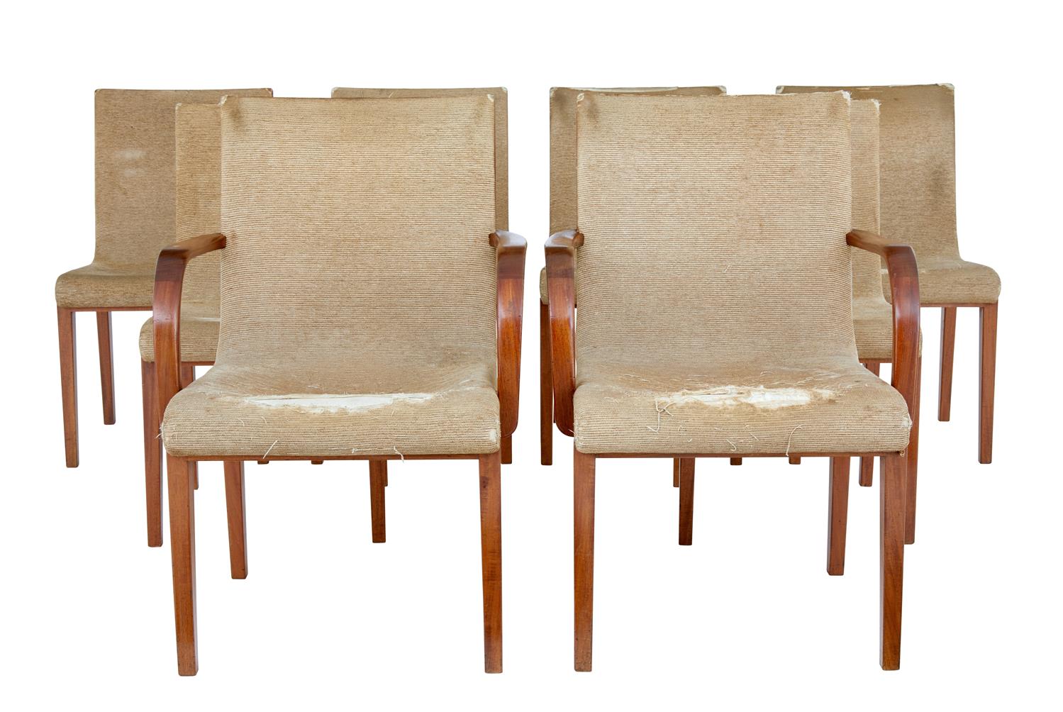 Set of 8 Scandinavian Teak Mid 20th Century Dining Chairs (1 of 6) Set of 8 Scandinavian Teak Mid 20th Century Dining Chairs (1 of 6)