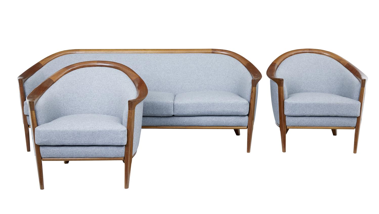 1960s Swedish Teak 3 Piece Suite by Broderna Andersson (1 of 1) 1960s Swedish Teak 3 Piece Suite by Broderna Andersson (1 of 1)