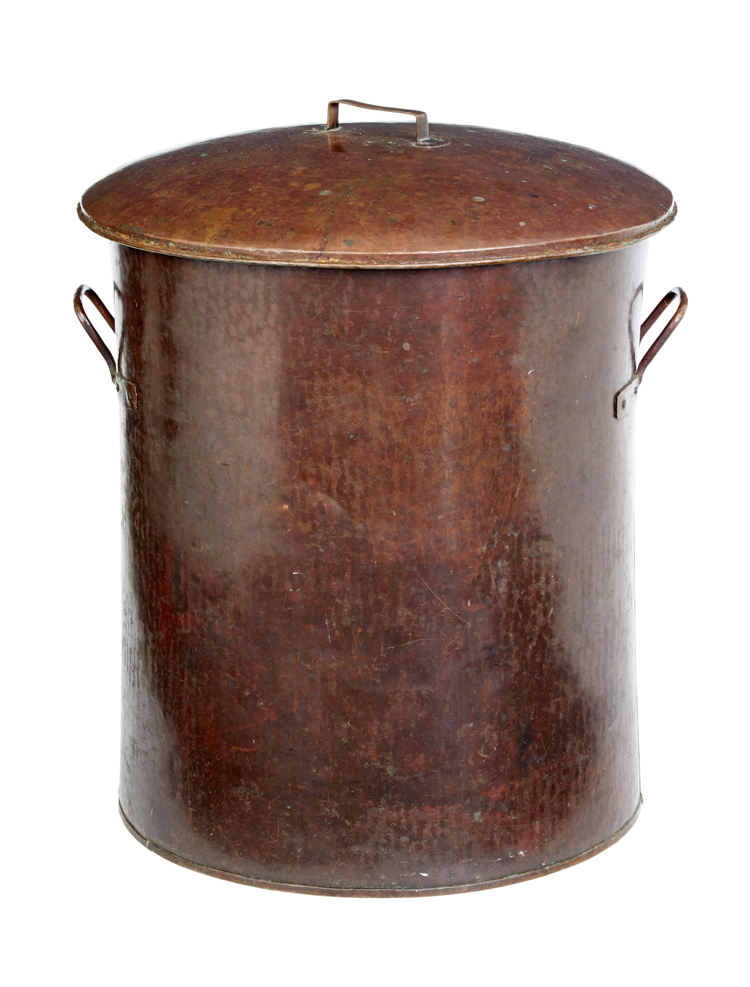 Large 19th Century Copper Milk Vessel (1 of 5) Large 19th Century Copper Milk Vessel (1 of 5)
