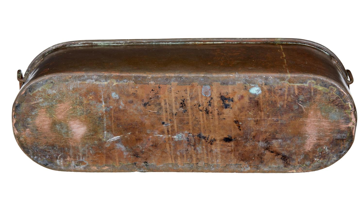 19th Century Copper Fish Kettle EA2726 LA186169 19th Century Copper Fish Kettle EA2726 LA186169