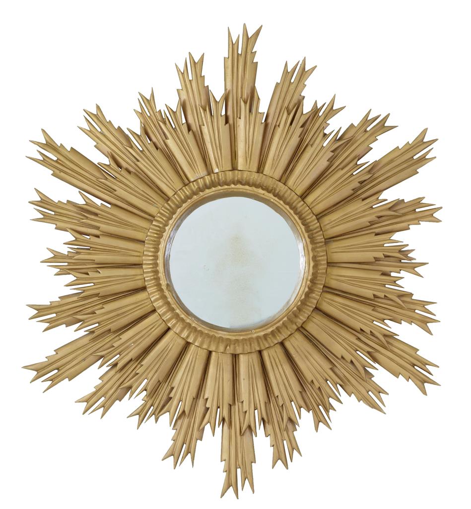 20th Century Sunburst Mirror c.1950 (1 of 1) 20th Century Sunburst Mirror c.1950 (1 of 1)