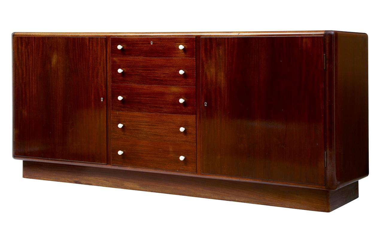 Large 1950's Danish Mahogany Sideboard (1 of 1) Large 1950's Danish Mahogany Sideboard (1 of 1)