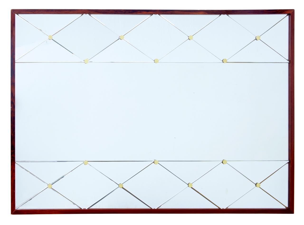 Rosewood Landscape 1950's Influenced Wall Mirror (1 of 1) Rosewood Landscape 1950's Influenced Wall Mirror (1 of 1)