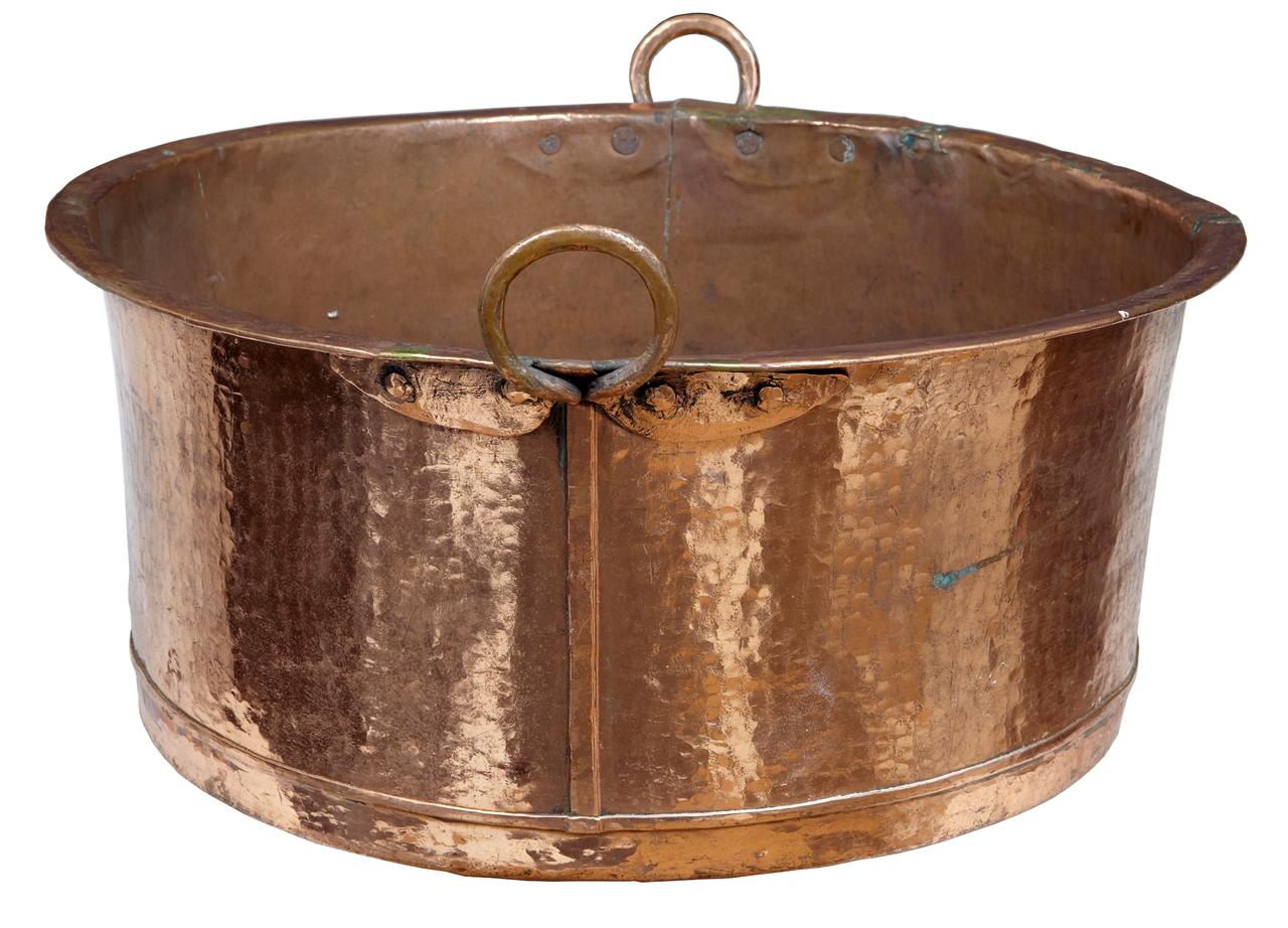19th Century Large Cooking Copper Pot (1 of 1) 19th Century Large Cooking Copper Pot (1 of 1)