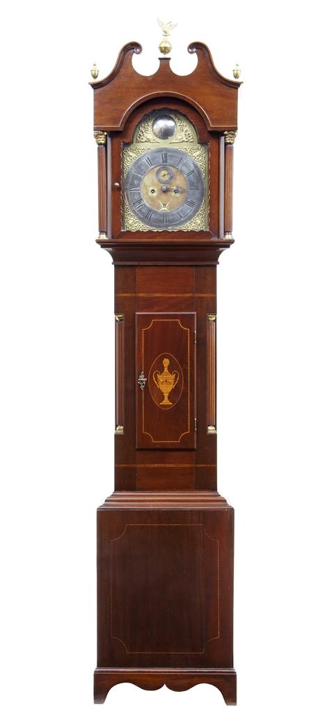 18th Century Inlaid Mahogany Longcase Clock by William Underwood of London (1 of 7) 18th Century Inlaid Mahogany Longcase Clock by William Underwood of London (1 of 7)