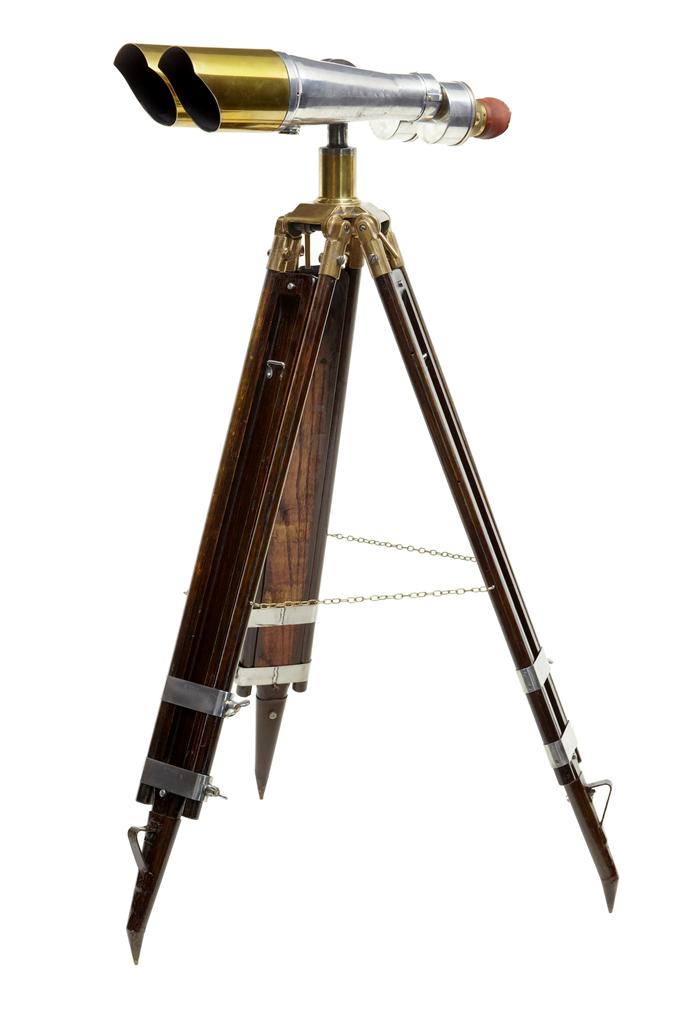 Rare Pair of Large WWII Japanese Naval Binoculars on Tripod (1 of 1) Rare Pair of Large WWII Japanese Naval Binoculars on Tripod (1 of 1)