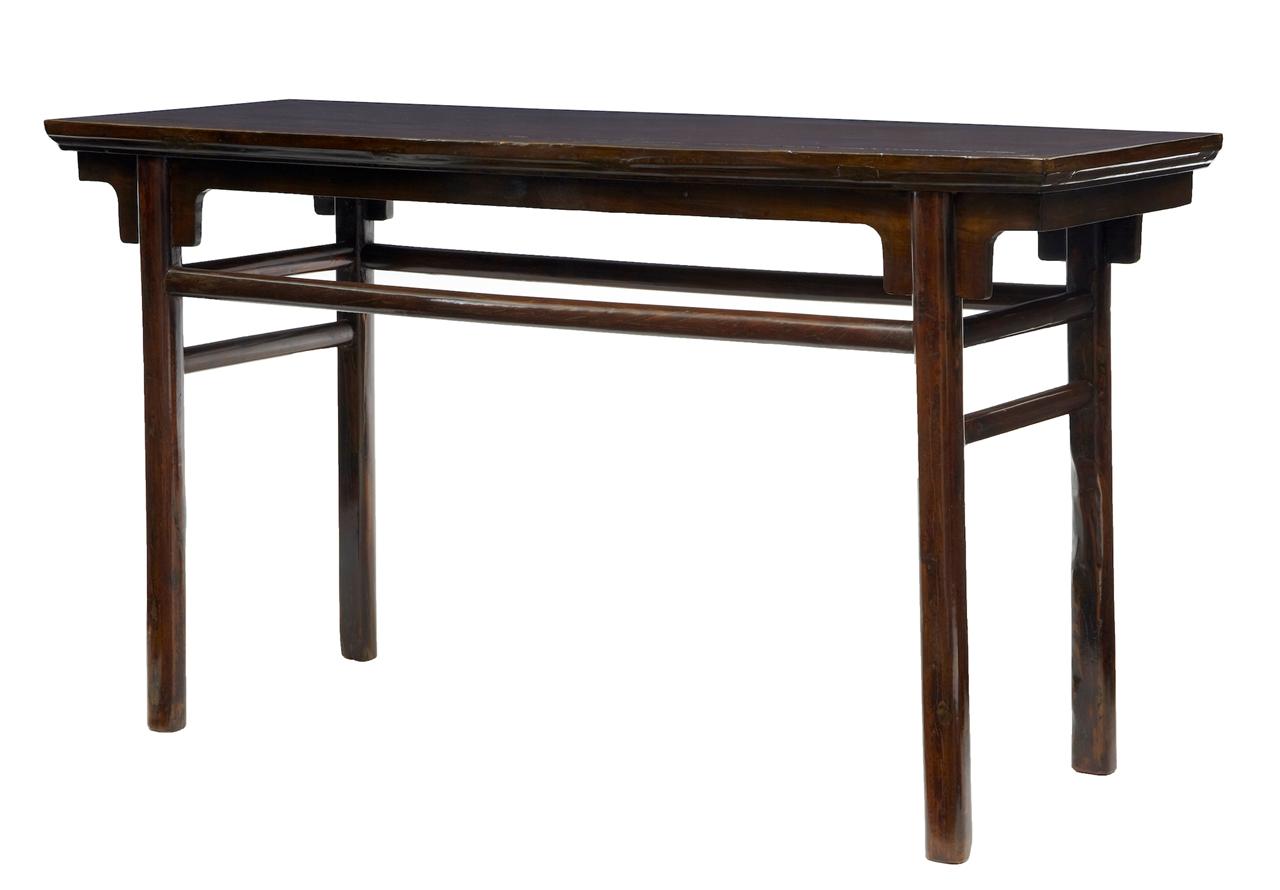 Late 19th Century Chinese Elm Side Table c.1895 (1 of 4) Late 19th Century Chinese Elm Side Table c.1895 (1 of 4)