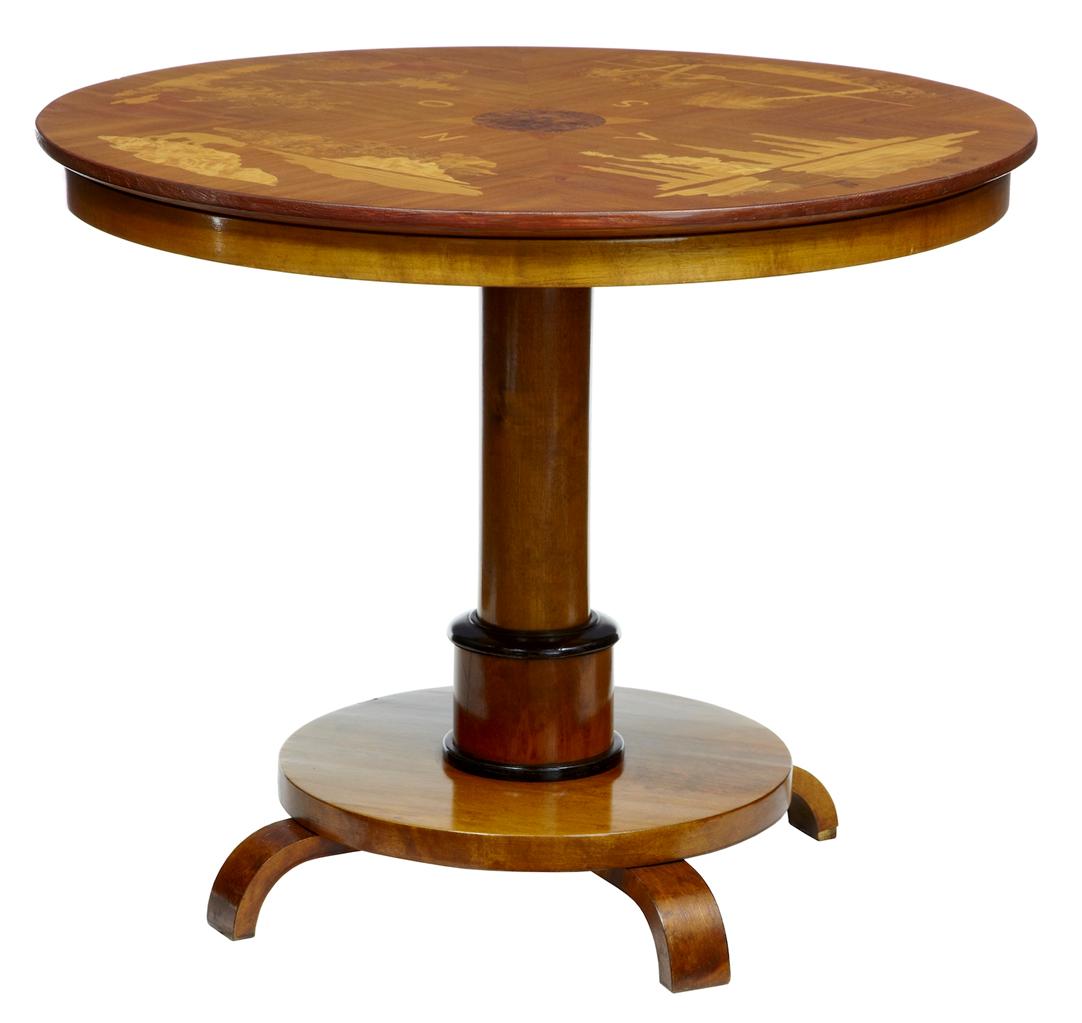 Unusual Art Deco Inlaid Elm Root Centre Table c.1930 (1 of 1) Unusual Art Deco Inlaid Elm Root Centre Table c.1930 (1 of 1)