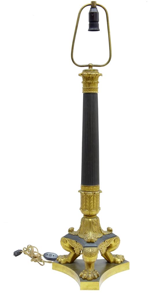 Stunning 19th Century French Empire Bronze Ormolu Lamp (1 of 6) Stunning 19th Century French Empire Bronze Ormolu Lamp (1 of 6)