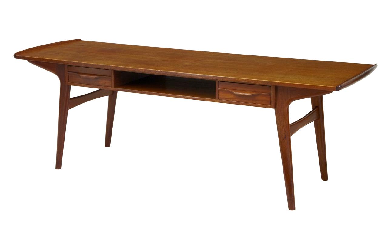 1960's Solid Teak Scandinavian Coffee Table (1 of 1) 1960's Solid Teak Scandinavian Coffee Table (1 of 1)