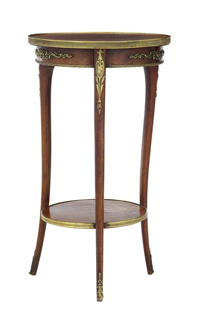 19th Century French Mahogany & Brass Occasional Table c.1890 (1 of 1) 19th Century French Mahogany & Brass Occasional Table c.1890 (1 of 1)