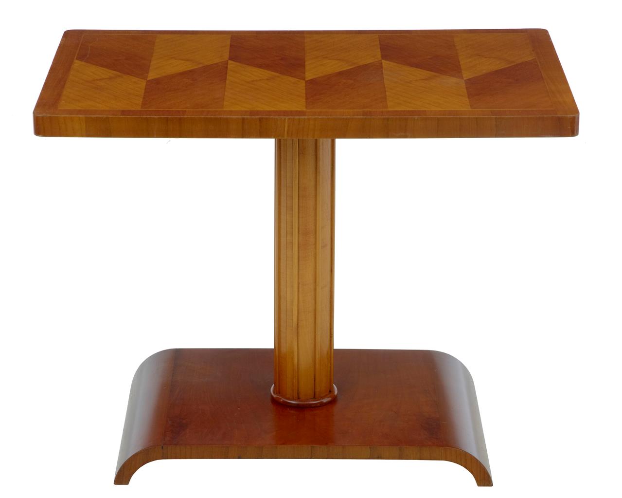 Swedish 20th Century Birch Occasional Table (1 of 1) Swedish 20th Century Birch Occasional Table (1 of 1)