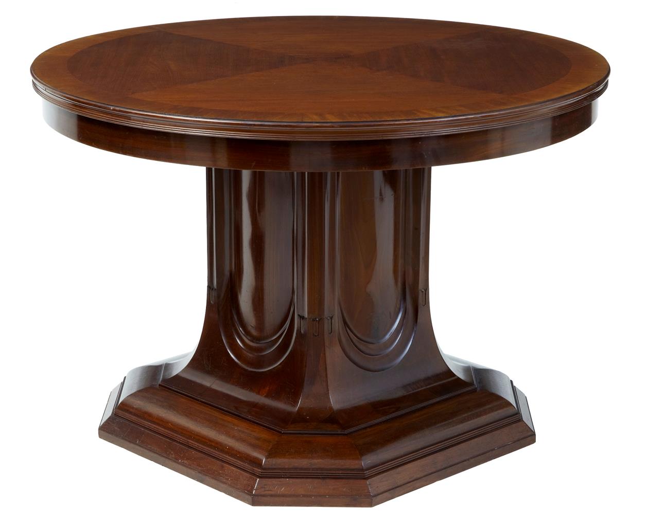 19th Century Mahogany Pedestal Base Centre Table (1 of 4) 19th Century Mahogany Pedestal Base Centre Table (1 of 4)