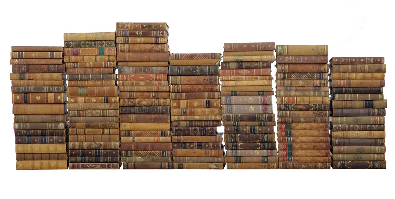 125 Fine Quality Leather Bound Decorative Books (1 of 1) 125 Fine Quality Leather Bound Decorative Books (1 of 1)