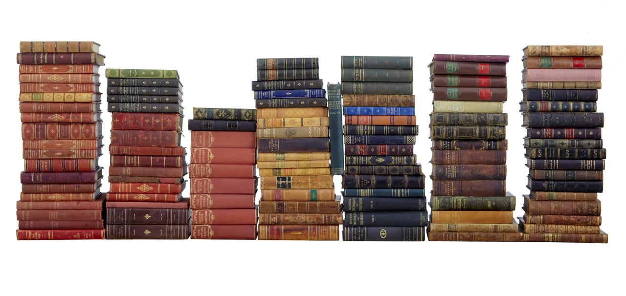 110 Fine Quality Mixed Leather Bound Decorative Books (1 of 1) 110 Fine Quality Mixed Leather Bound Decorative Books (1 of 1)