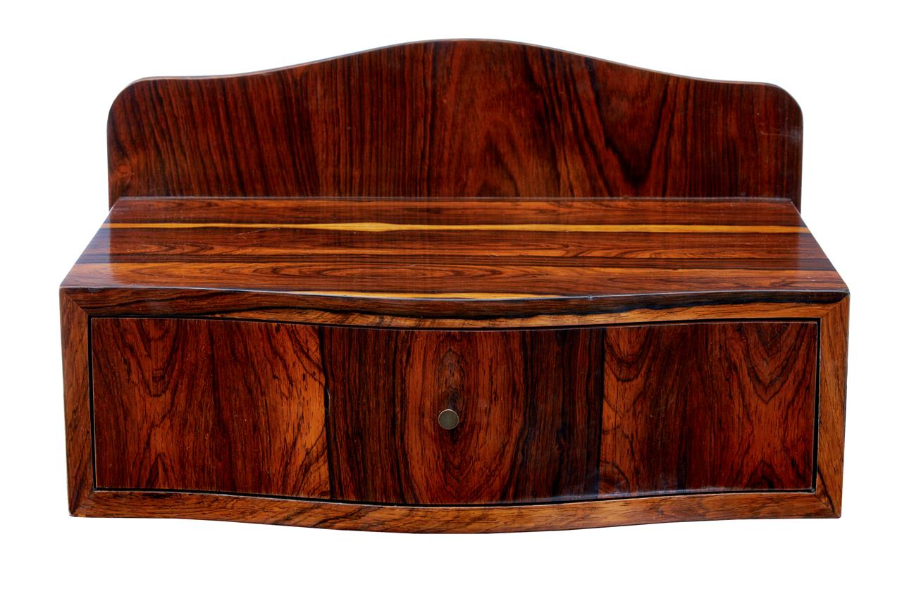 1960's Scandinavian Rosewood Telephone Table (1 of 1) 1960's Scandinavian Rosewood Telephone Table (1 of 1)