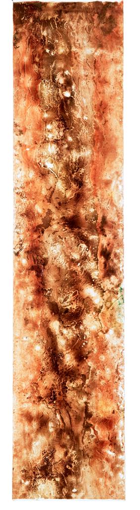 Large French 1950's Acrylic Abstract Panel (1 of 2) Large French 1950's Acrylic Abstract Panel (1 of 2)