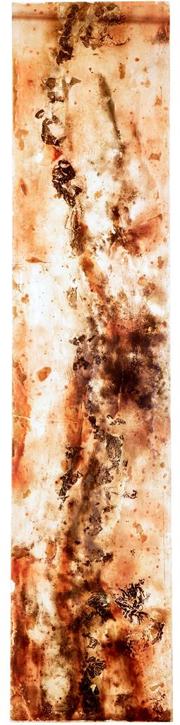 Large French 1950's Acrylic Abstract Panel (1 of 2) Large French 1950's Acrylic Abstract Panel (1 of 2)