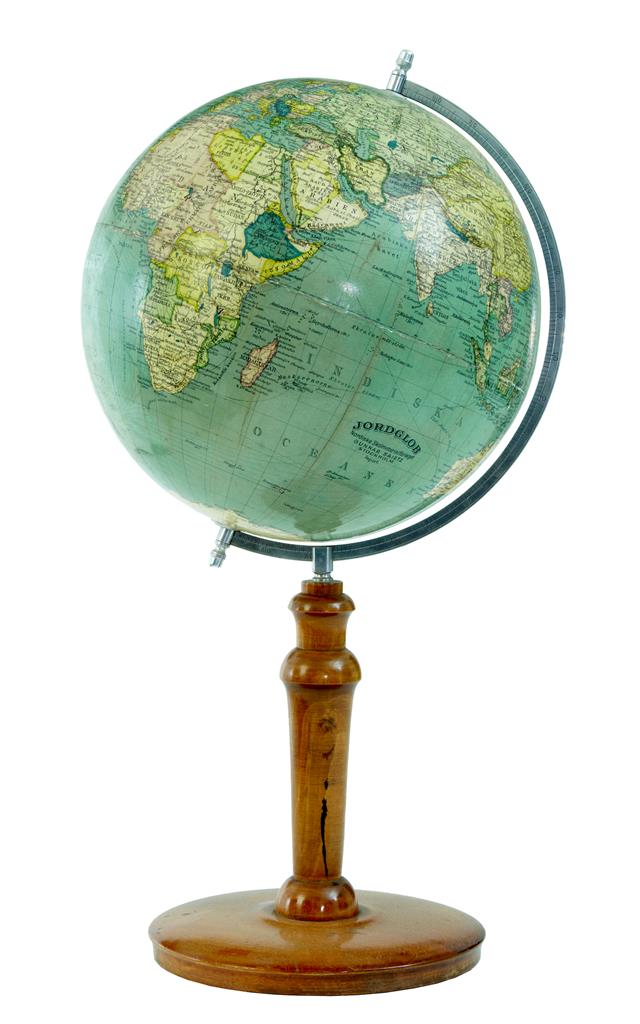1950's Swedish Globe by Jordglob on Beech Stand (1 of 1) 1950's Swedish Globe by Jordglob on Beech Stand (1 of 1)