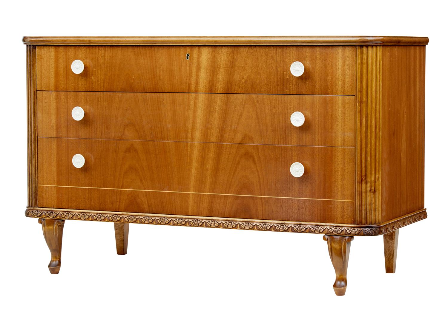Mid 20th Century Scandinavian Teak Chest of Drawers (1 of 1) Mid 20th Century Scandinavian Teak Chest of Drawers (1 of 1)