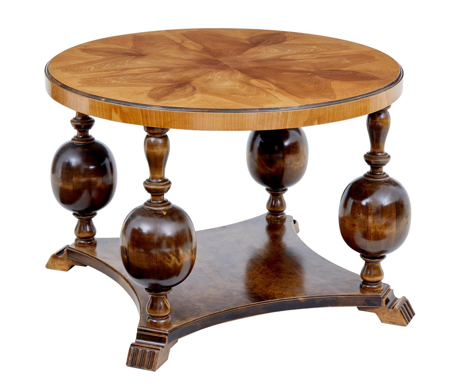 20th Century Birch & Elm Coffee Table (1 of 1) 20th Century Birch & Elm Coffee Table (1 of 1)