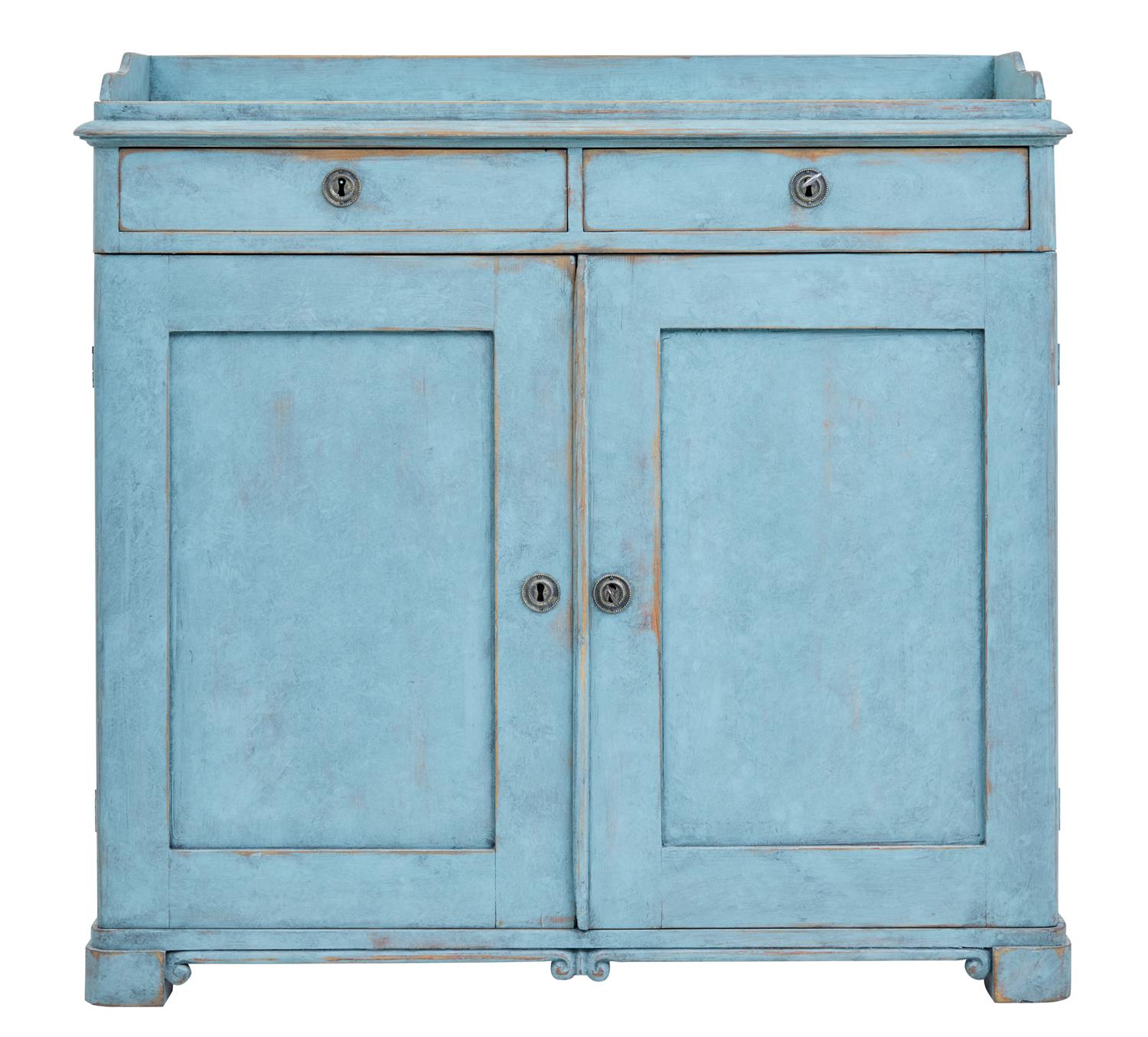 19th Century Painted Swedish Cupboard (1 of 1) 19th Century Painted Swedish Cupboard (1 of 1)