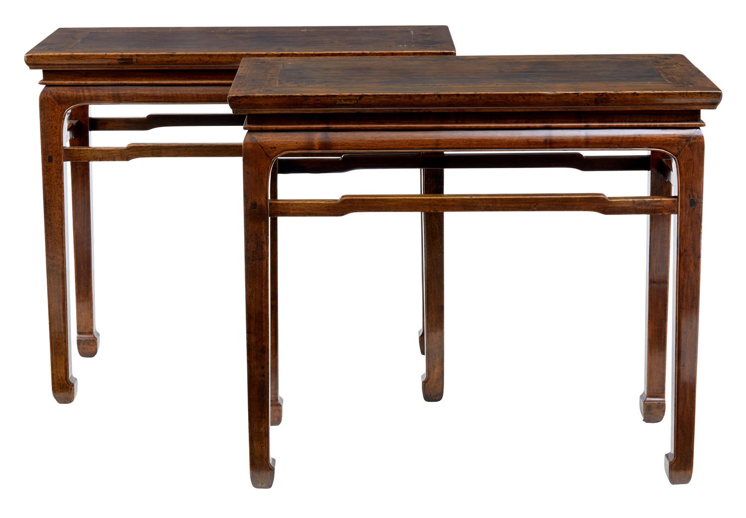 Pair of 19th Century Chinese Hardwood Side Tables (1 of 5) Pair of 19th Century Chinese Hardwood Side Tables (1 of 5)