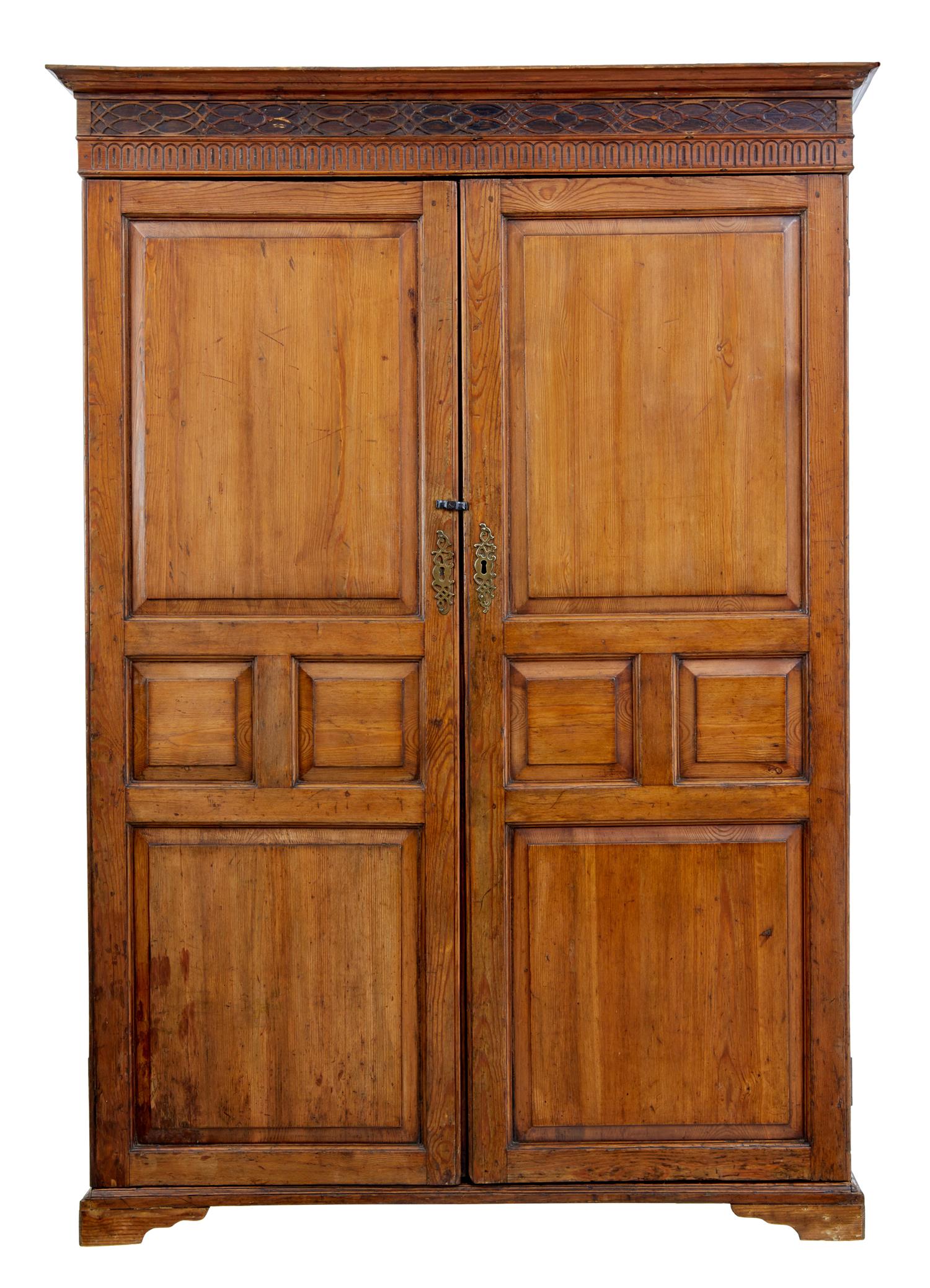 19th Century English William IV Pine Housekeepers Cupboard (1 of 1) 19th Century English William IV Pine Housekeepers Cupboard (1 of 1)