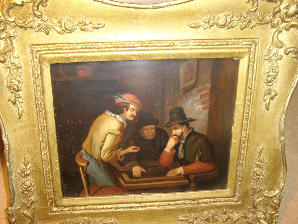 19th Century Dutch Tavern Interior Genre Scene / Oil Painting on Copper (1 of 1) 19th Century Dutch Tavern Interior Genre Scene / Oil Painting on Copper (1 of 1)
