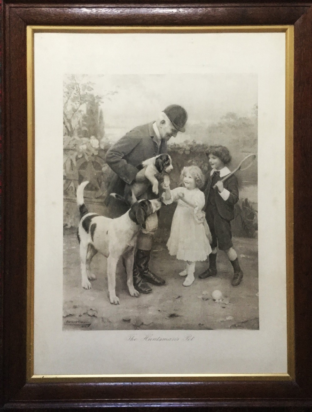 The Huntsmans Pet by Arthur J Elsley Original Antique Print c.1908 (1 of 7) The Huntsmans Pet by Arthur J Elsley Original Antique Print c.1908 (1 of 7)