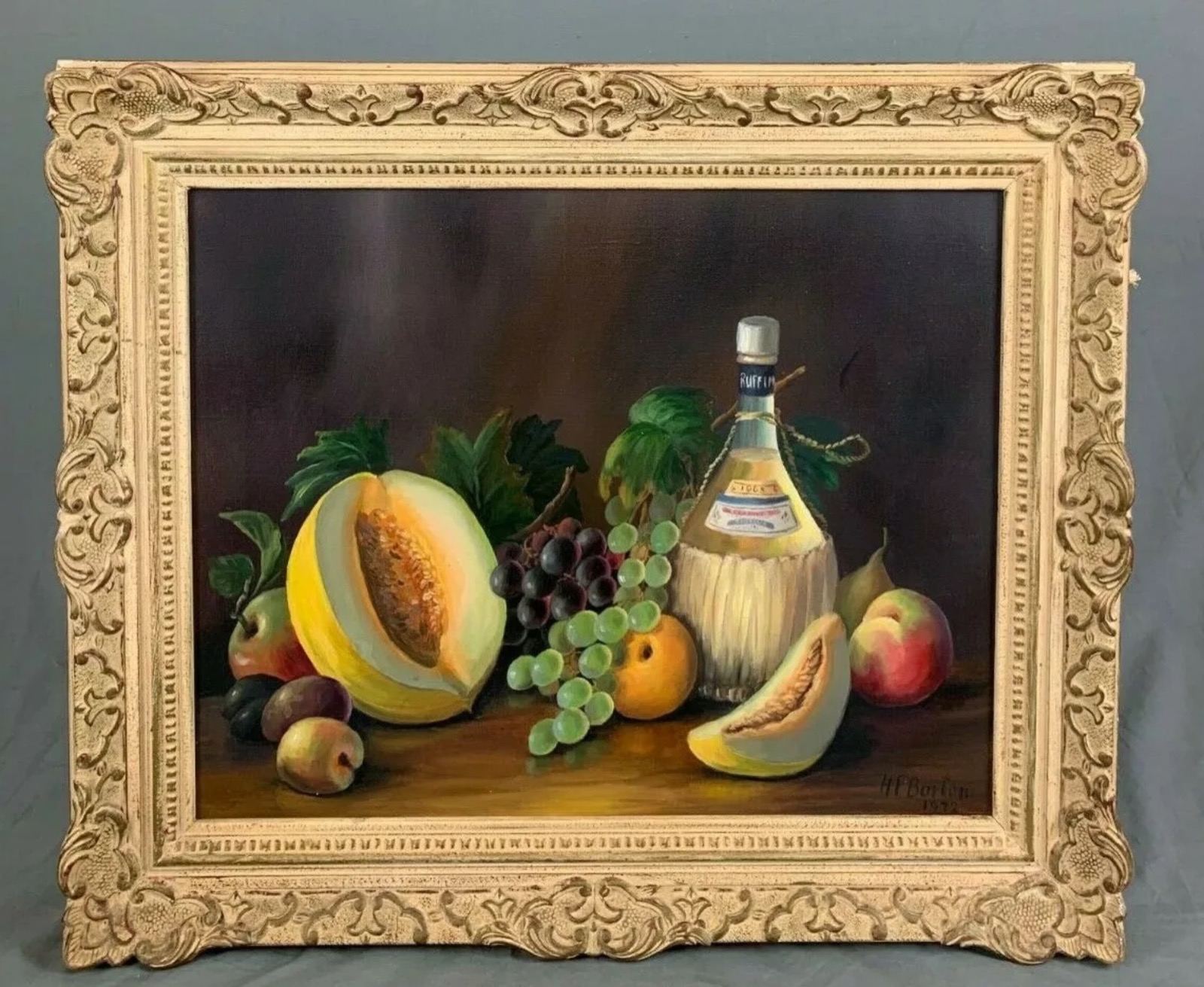 Still Life Fruit Oil Painting in Gallery Frame (1 of 6) Still Life Fruit Oil Painting in Gallery Frame (1 of 6)
