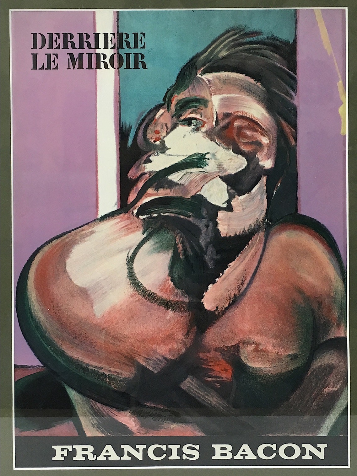 Francis Bacon Original Dlm Cover Lithograph No 162 Derriere Le Miroir First Edition 1966 (1 of 7) Francis Bacon Original Dlm Cover Lithograph No 162 Derriere Le Miroir First Edition 1966 (1 of 7)