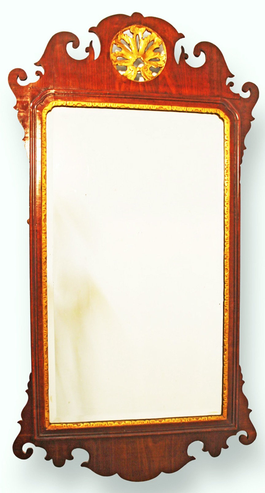 Georgian Fretwork Walnut Pier Glass, Mirror C.1770 (1 of 4) Georgian Fretwork Walnut Pier Glass, Mirror C.1770 (1 of 4)