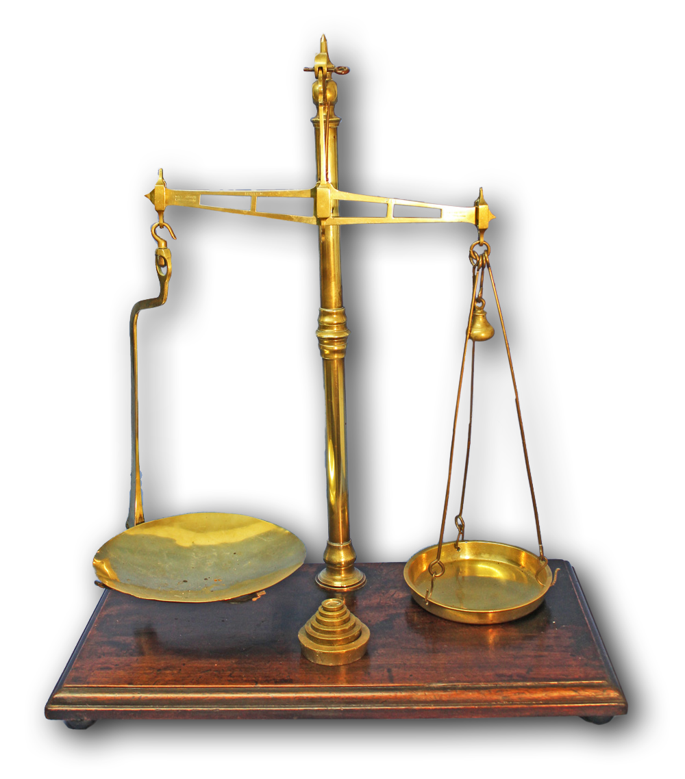 Antique Set of Avery Beam Scales & Weights (1 of 1) Antique Set of Avery Beam Scales & Weights (1 of 1)