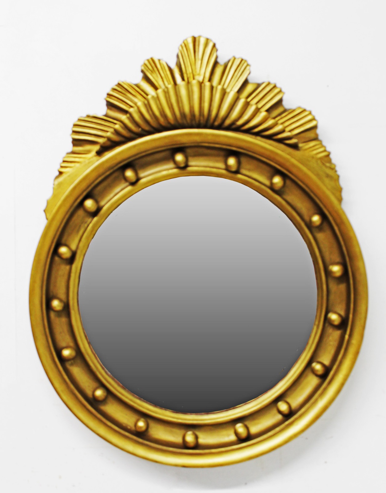 Regency Round Giltwood Mirror (1 of 5) Regency Round Giltwood Mirror (1 of 5)
